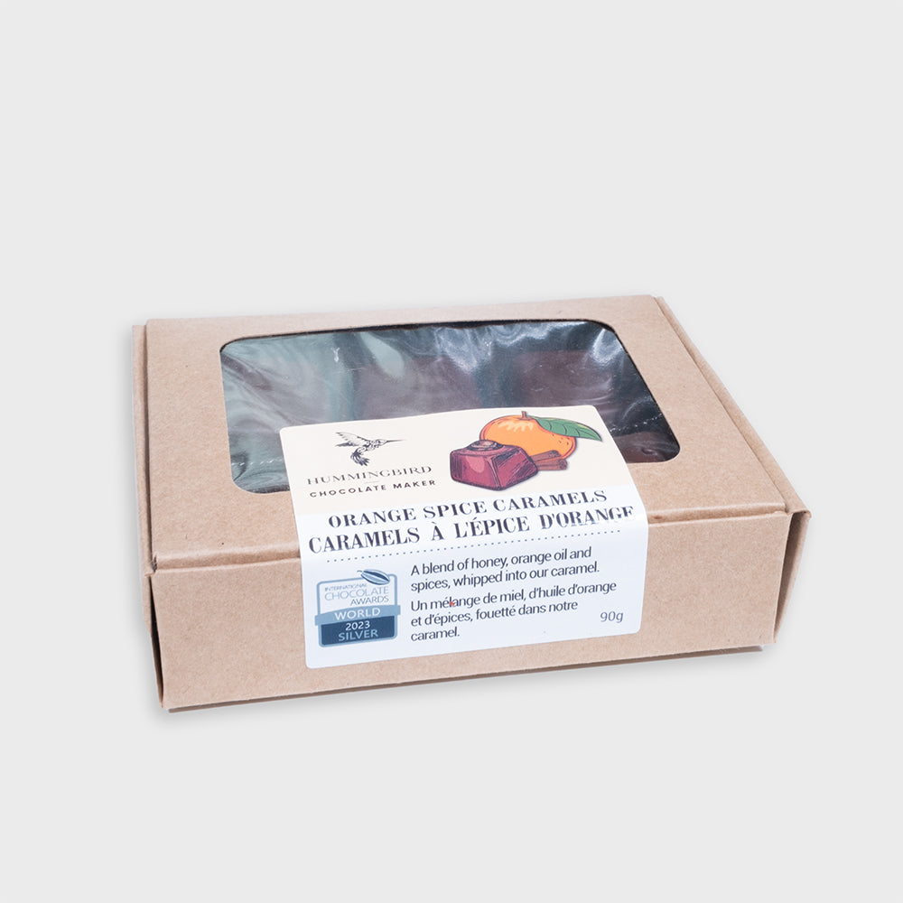 Orange Spice Caramels