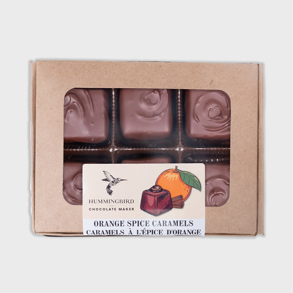 Orange Spice Caramels