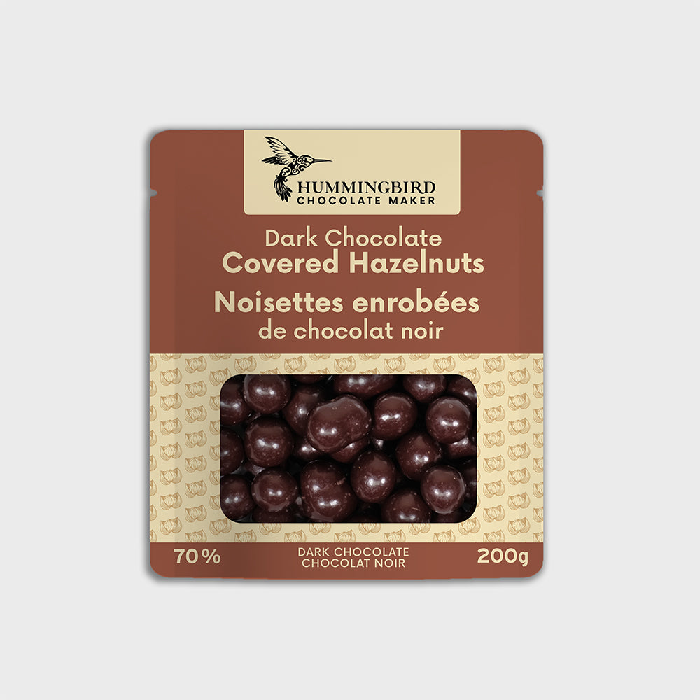 Dark Chocolate Covered Hazelnuts