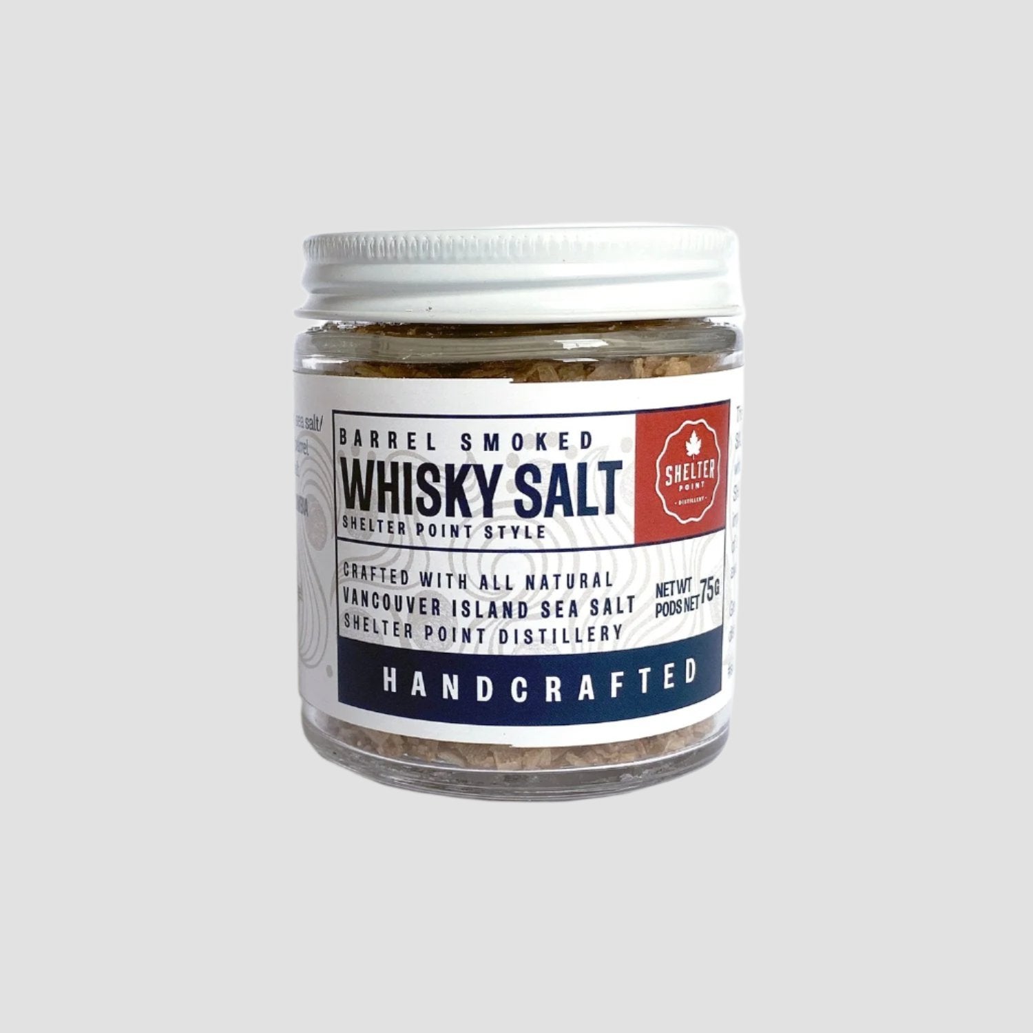 Barrel Smoked Whisky Salt - from Vancouver Island Salt Co.