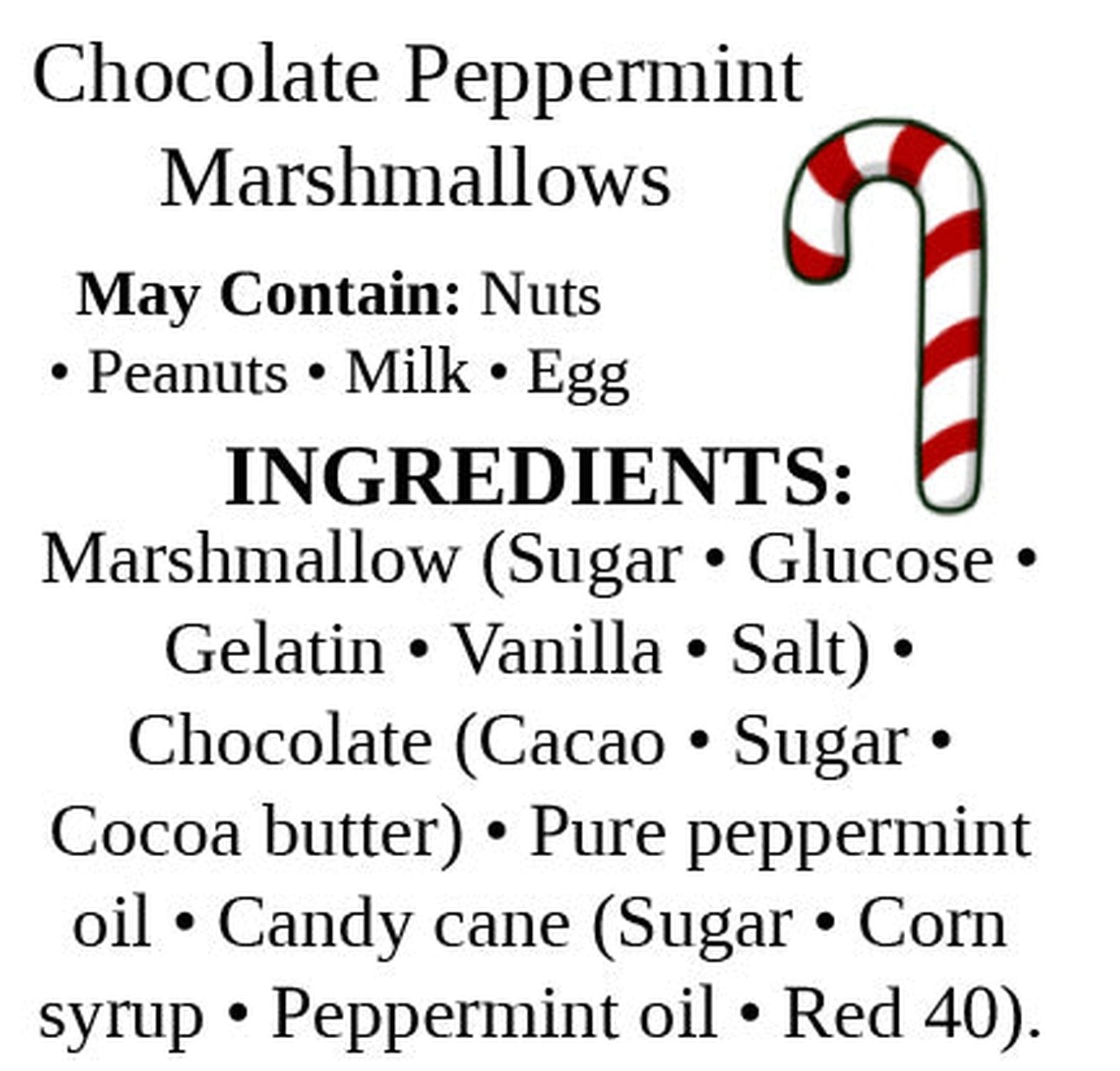 Chocolate Covered Peppermint Marshmallows
