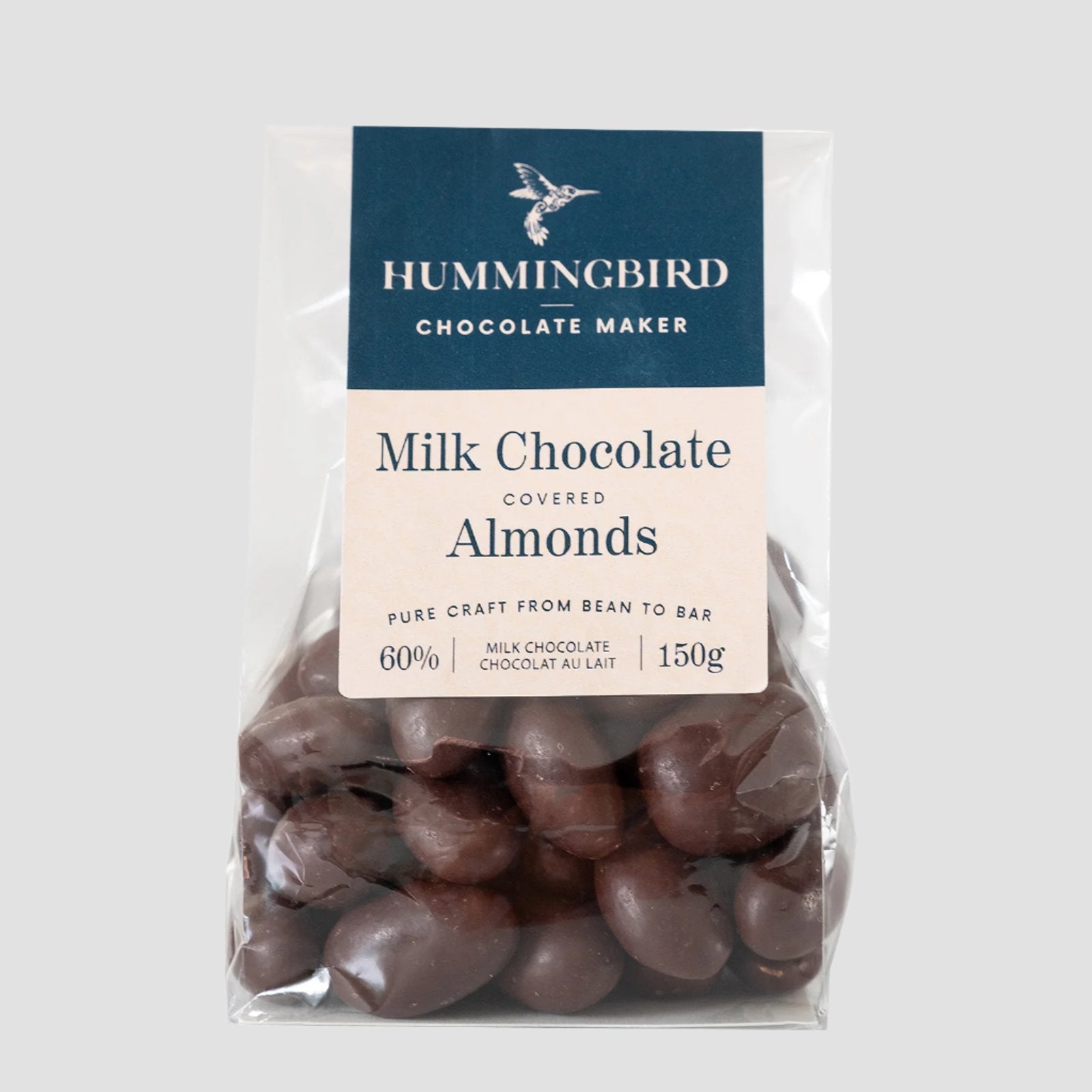 Hummingbird Chocolate Maker Milk Chocolate Covered Almonds