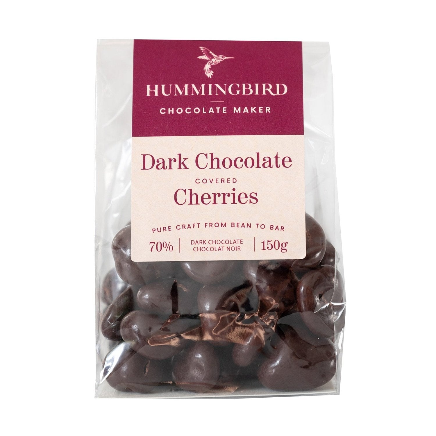Hummingbird Chocolate Dark Chocolate Covered Cherries