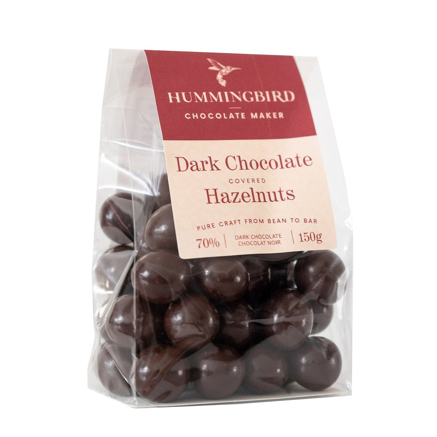 Hummingbird Chocolate Maker Dark Chocolate Covered Hazelnuts