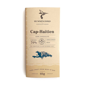 Hummingbird Chocolate Maker Cap-Haitien Chocolate Bar