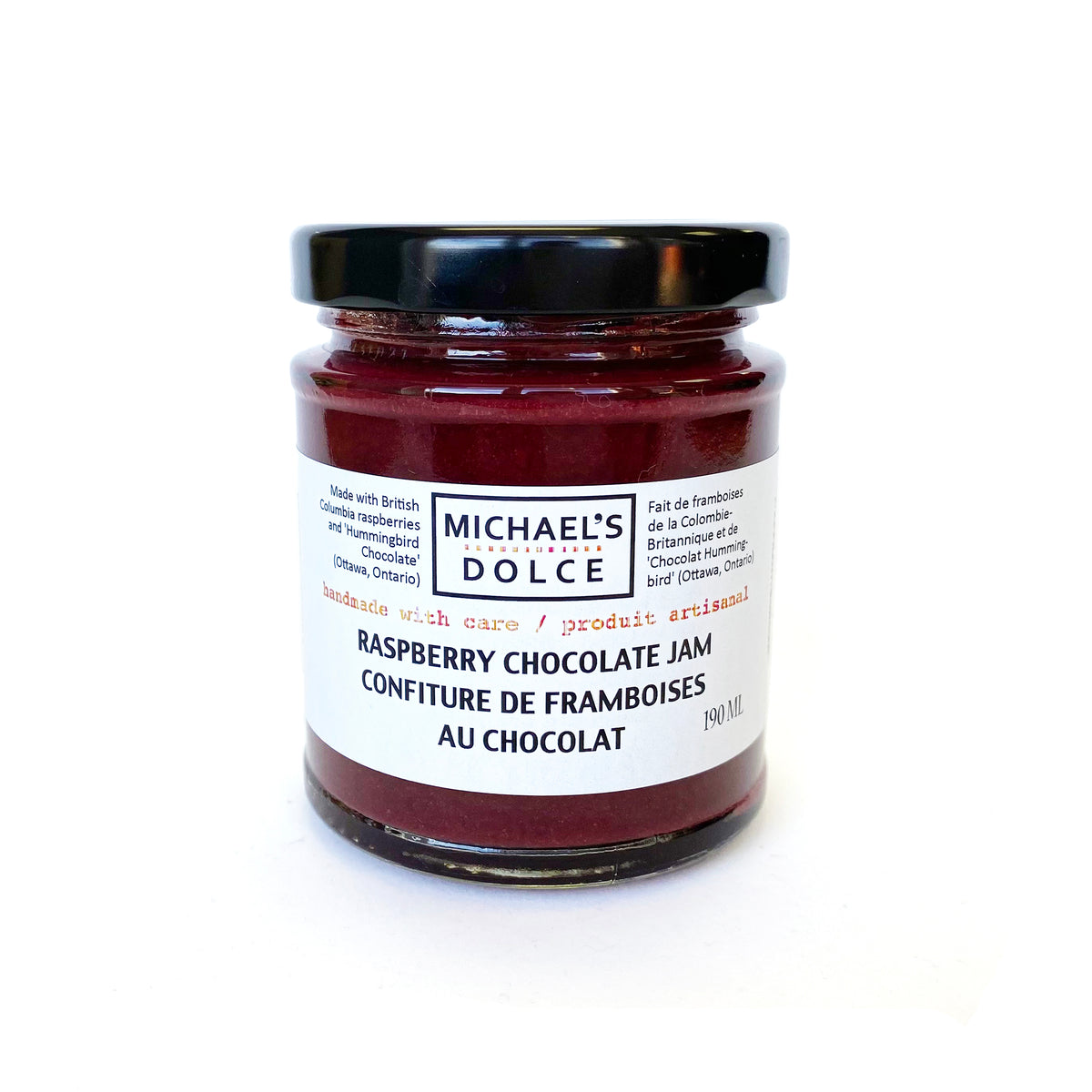 Michael's Dolce, Raspberry Chocolate Jam